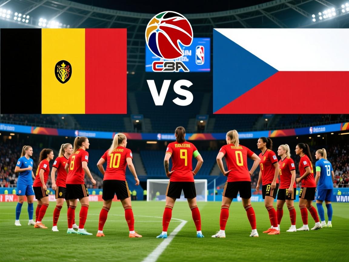 比利时队与捷克队一决雌雄：欧洲杯分组赛备战