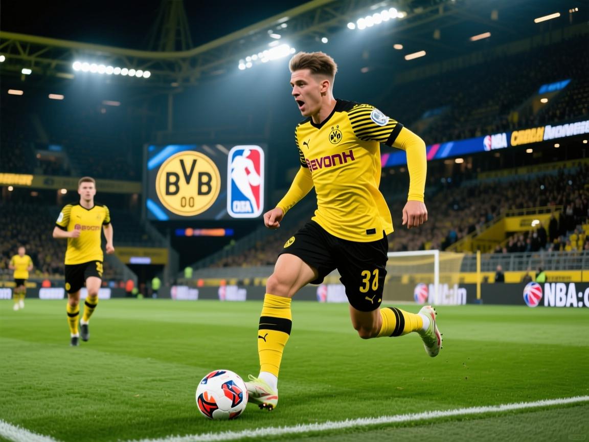 多特蒙德前锋耀眼表现，火力全开助球队前进